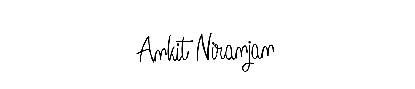 Create a beautiful signature design for name Ankit Niranjan. With this signature (Angelique-Rose-font-FFP) fonts, you can make a handwritten signature for free. Ankit Niranjan signature style 5 images and pictures png