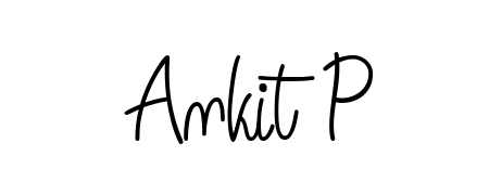 Generate high-definition signature styles for Ankit P. The Angelique-Rose-font-FFP typeface ensures crisp legibility and sophisticated design. Ankit P signature style 5 images and pictures png