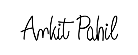 Use a signature maker to create a handwritten signature online. With this signature software, you can design (Angelique-Rose-font-FFP) your own signature for name Ankit Pahil. Ankit Pahil signature style 5 images and pictures png