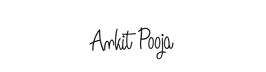 How to Draw Ankit Pooja signature style? Angelique-Rose-font-FFP is a latest design signature styles for name Ankit Pooja. Ankit Pooja signature style 5 images and pictures png