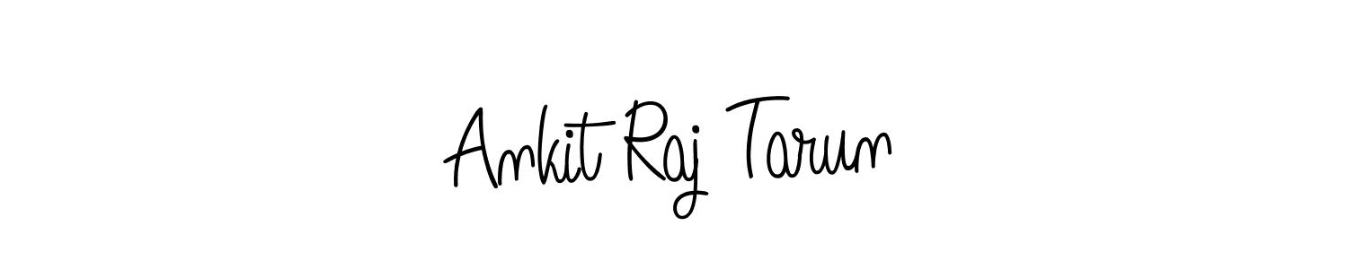 Design your own signature with our free online signature maker. With this signature software, you can create a handwritten (Angelique-Rose-font-FFP) signature for name Ankit Raj Tarun. Ankit Raj Tarun signature style 5 images and pictures png
