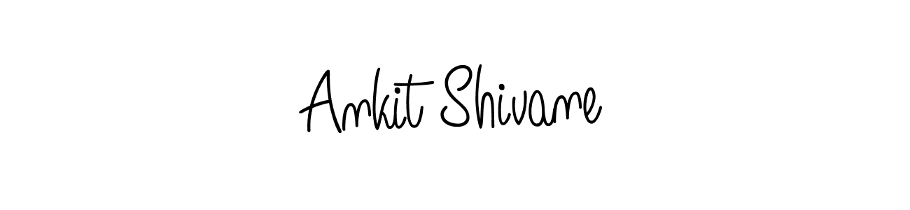 The best way (Angelique-Rose-font-FFP) to make a short signature is to pick only two or three words in your name. The name Ankit Shivane include a total of six letters. For converting this name. Ankit Shivane signature style 5 images and pictures png