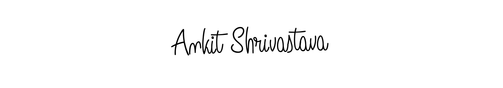 You should practise on your own different ways (Angelique-Rose-font-FFP) to write your name (Ankit Shrivastava) in signature. don't let someone else do it for you. Ankit Shrivastava signature style 5 images and pictures png