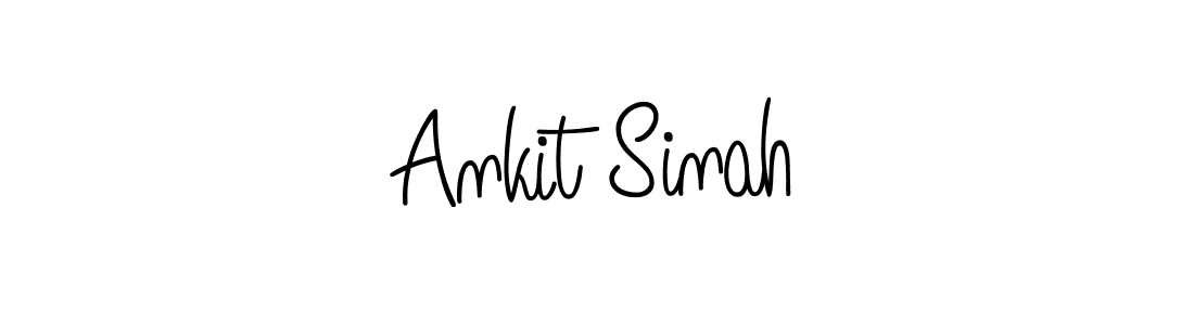 Make a beautiful signature design for name Ankit Sinah. Use this online signature maker to create a handwritten signature for free. Ankit Sinah signature style 5 images and pictures png