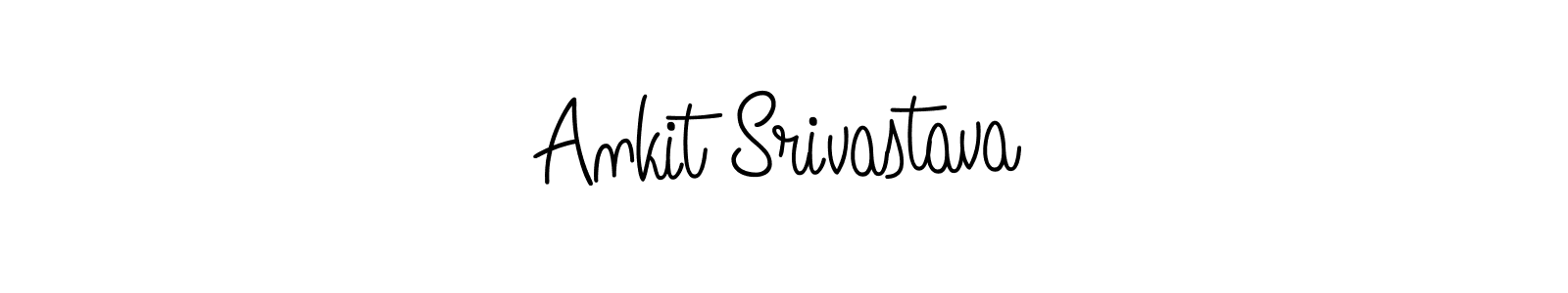 Make a beautiful signature design for name Ankit Srivastava. With this signature (Angelique-Rose-font-FFP) style, you can create a handwritten signature for free. Ankit Srivastava signature style 5 images and pictures png