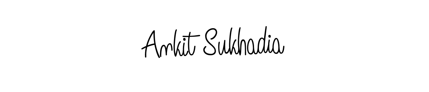 How to Draw Ankit Sukhadia signature style? Angelique-Rose-font-FFP is a latest design signature styles for name Ankit Sukhadia. Ankit Sukhadia signature style 5 images and pictures png