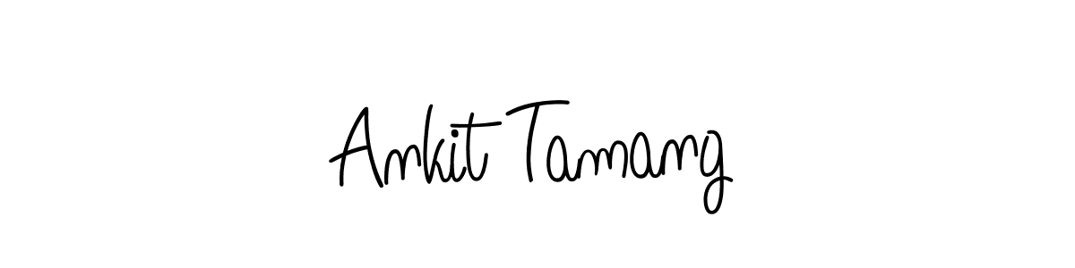 Similarly Angelique-Rose-font-FFP is the best handwritten signature design. Signature creator online .You can use it as an online autograph creator for name Ankit Tamang. Ankit Tamang signature style 5 images and pictures png