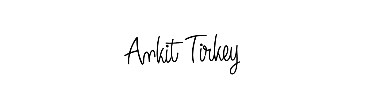 How to make Ankit Tirkey signature? Angelique-Rose-font-FFP is a professional autograph style. Create handwritten signature for Ankit Tirkey name. Ankit Tirkey signature style 5 images and pictures png