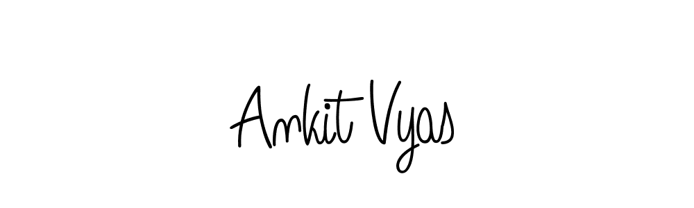 Similarly Angelique-Rose-font-FFP is the best handwritten signature design. Signature creator online .You can use it as an online autograph creator for name Ankit Vyas. Ankit Vyas signature style 5 images and pictures png