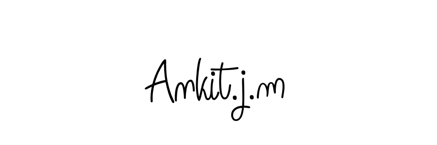 if you are searching for the best signature style for your name Ankit.j.m. so please give up your signature search. here we have designed multiple signature styles  using Angelique-Rose-font-FFP. Ankit.j.m signature style 5 images and pictures png