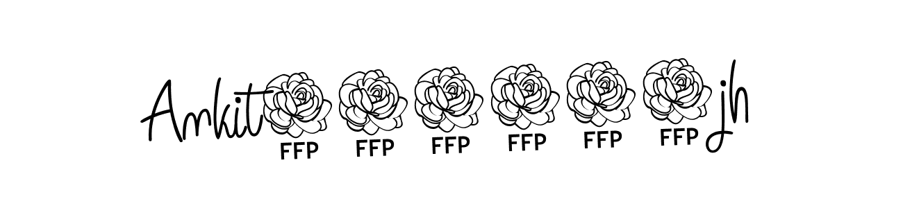 Use a signature maker to create a handwritten signature online. With this signature software, you can design (Angelique-Rose-font-FFP) your own signature for name Ankit872002jh. Ankit872002jh signature style 5 images and pictures png