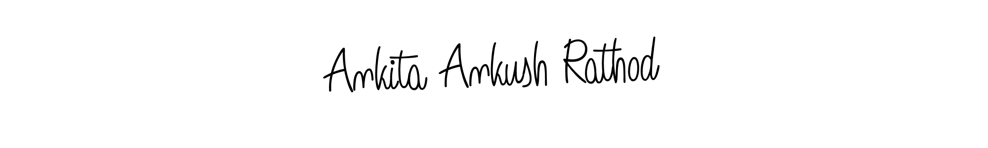 You can use this online signature creator to create a handwritten signature for the name Ankita Ankush Rathod. This is the best online autograph maker. Ankita Ankush Rathod signature style 5 images and pictures png