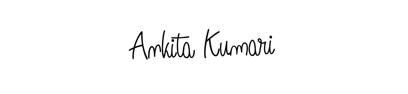 if you are searching for the best signature style for your name Ankita Kumari. so please give up your signature search. here we have designed multiple signature styles  using Angelique-Rose-font-FFP. Ankita Kumari signature style 5 images and pictures png