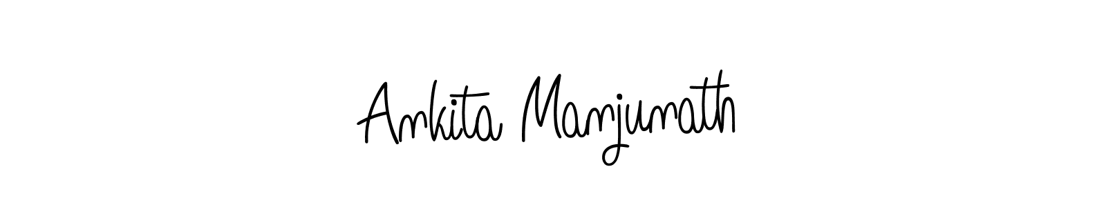 if you are searching for the best signature style for your name Ankita Manjunath. so please give up your signature search. here we have designed multiple signature styles  using Angelique-Rose-font-FFP. Ankita Manjunath signature style 5 images and pictures png