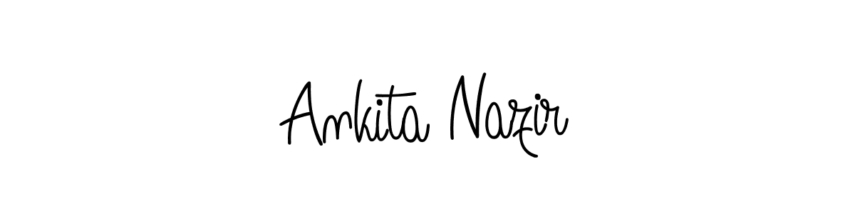 You can use this online signature creator to create a handwritten signature for the name Ankita Nazir. This is the best online autograph maker. Ankita Nazir signature style 5 images and pictures png