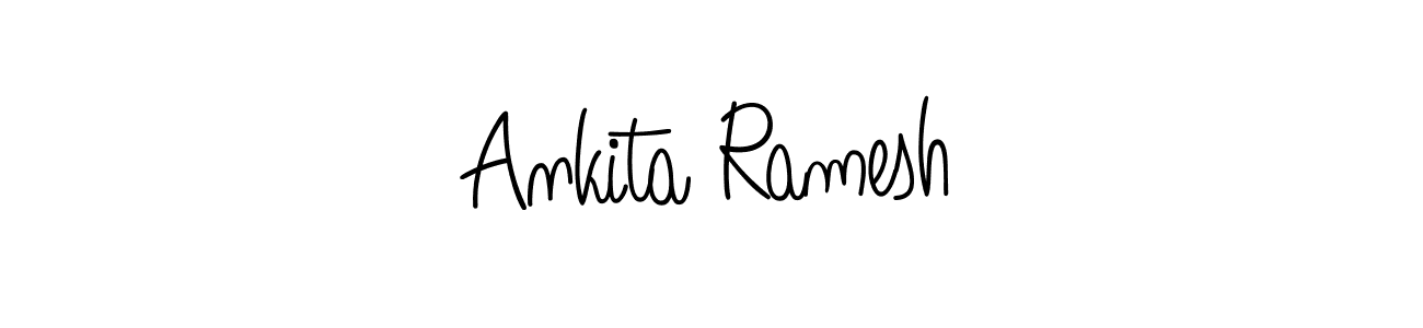 Make a beautiful signature design for name Ankita Ramesh. Use this online signature maker to create a handwritten signature for free. Ankita Ramesh signature style 5 images and pictures png