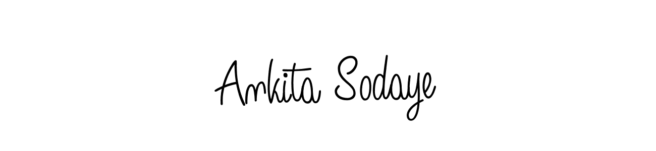 It looks lik you need a new signature style for name Ankita Sodaye. Design unique handwritten (Angelique-Rose-font-FFP) signature with our free signature maker in just a few clicks. Ankita Sodaye signature style 5 images and pictures png
