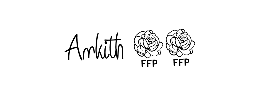 How to make Ankith 19 name signature. Use Angelique-Rose-font-FFP style for creating short signs online. This is the latest handwritten sign. Ankith 19 signature style 5 images and pictures png