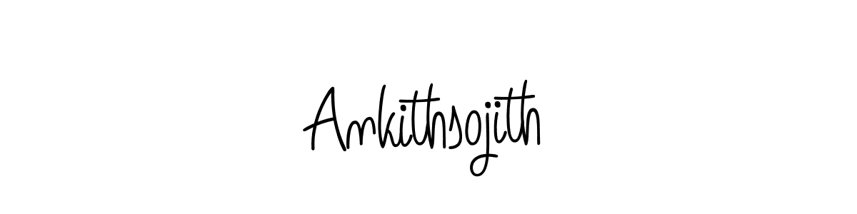 Angelique-Rose-font-FFP is a professional signature style that is perfect for those who want to add a touch of class to their signature. It is also a great choice for those who want to make their signature more unique. Get Ankithsojith name to fancy signature for free. Ankithsojith signature style 5 images and pictures png
