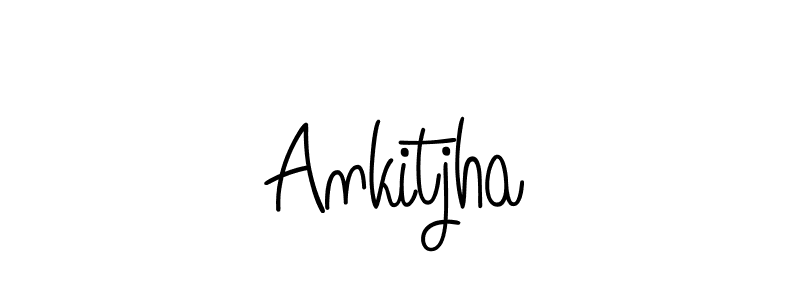 Angelique-Rose-font-FFP is a professional signature style that is perfect for those who want to add a touch of class to their signature. It is also a great choice for those who want to make their signature more unique. Get Ankitjha name to fancy signature for free. Ankitjha signature style 5 images and pictures png