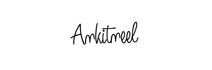 Create a beautiful signature design for name Ankitneel. With this signature (Angelique-Rose-font-FFP) fonts, you can make a handwritten signature for free. Ankitneel signature style 5 images and pictures png