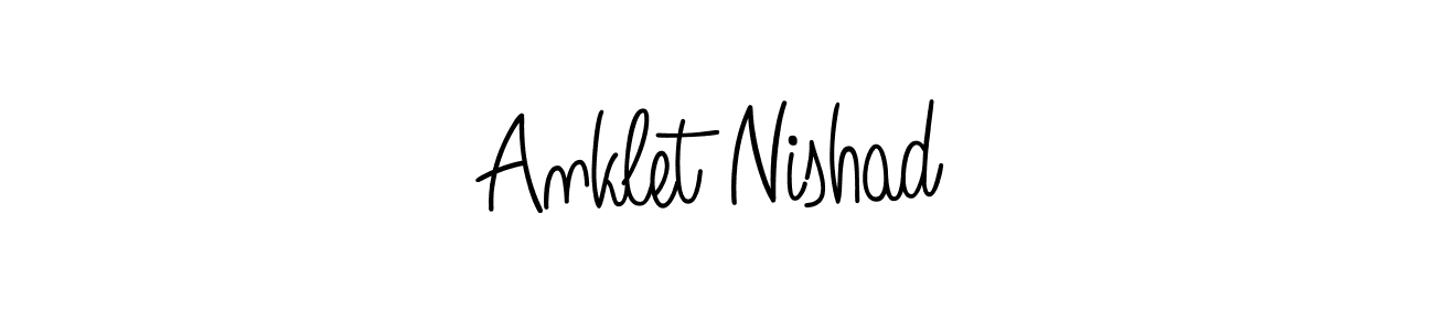 Make a short Anklet Nishad signature style. Manage your documents anywhere anytime using Angelique-Rose-font-FFP. Create and add eSignatures, submit forms, share and send files easily. Anklet Nishad signature style 5 images and pictures png