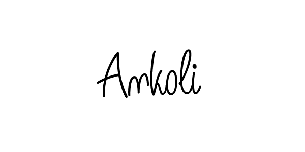 It looks lik you need a new signature style for name Ankoli. Design unique handwritten (Angelique-Rose-font-FFP) signature with our free signature maker in just a few clicks. Ankoli signature style 5 images and pictures png