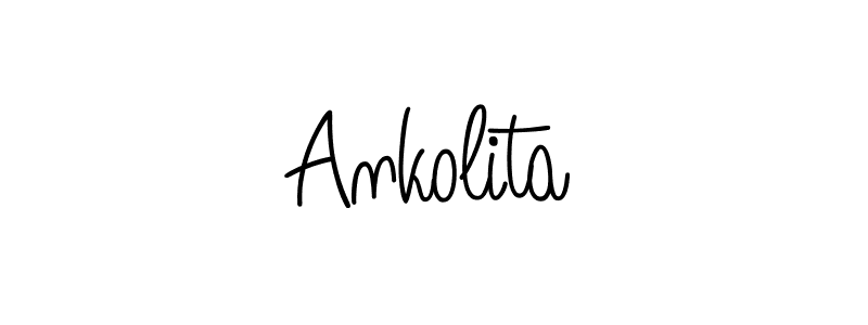 Best and Professional Signature Style for Ankolita. Angelique-Rose-font-FFP Best Signature Style Collection. Ankolita signature style 5 images and pictures png