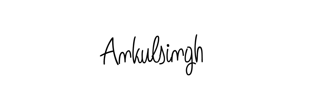 if you are searching for the best signature style for your name Ankulsingh. so please give up your signature search. here we have designed multiple signature styles  using Angelique-Rose-font-FFP. Ankulsingh signature style 5 images and pictures png