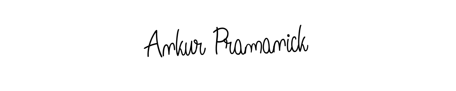 Create a beautiful signature design for name Ankur Pramanick. With this signature (Angelique-Rose-font-FFP) fonts, you can make a handwritten signature for free. Ankur Pramanick signature style 5 images and pictures png