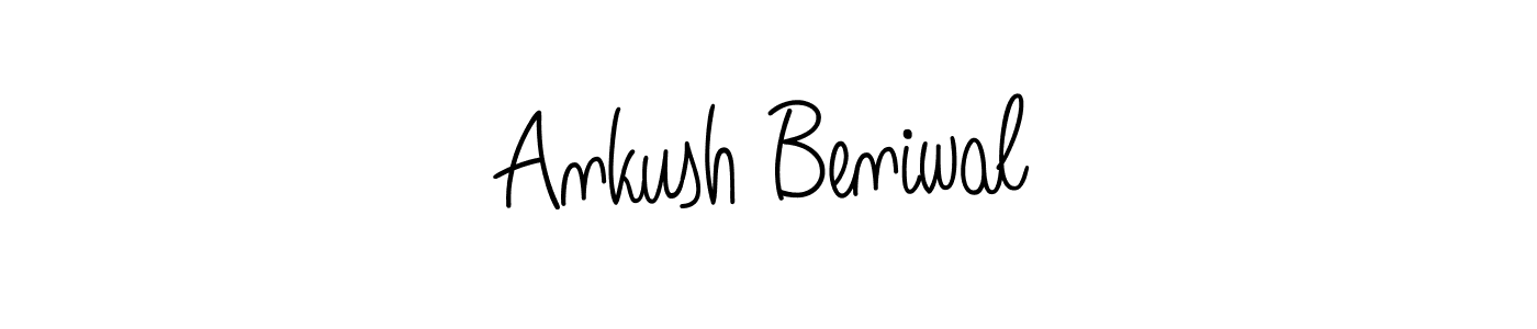 How to Draw Ankush Beniwal signature style? Angelique-Rose-font-FFP is a latest design signature styles for name Ankush Beniwal. Ankush Beniwal signature style 5 images and pictures png