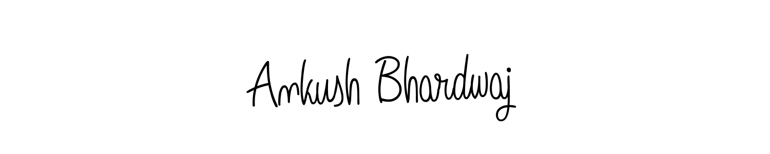 Create a beautiful signature design for name Ankush Bhardwaj. With this signature (Angelique-Rose-font-FFP) fonts, you can make a handwritten signature for free. Ankush Bhardwaj signature style 5 images and pictures png