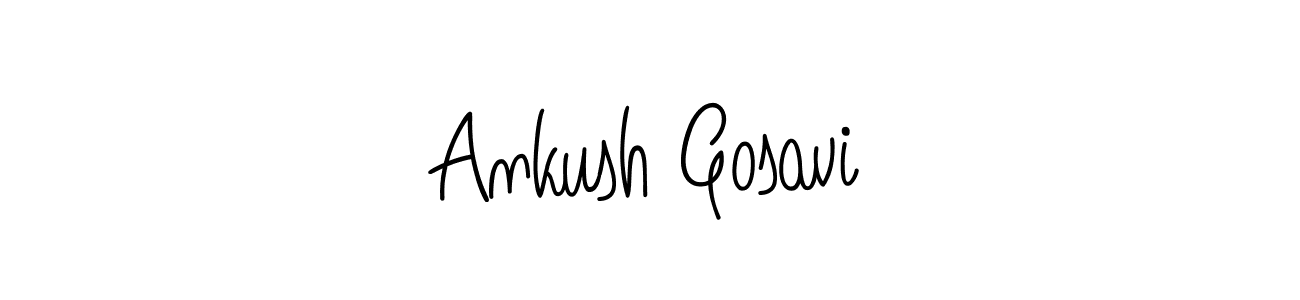 Once you've used our free online signature maker to create your best signature Angelique-Rose-font-FFP style, it's time to enjoy all of the benefits that Ankush Gosavi name signing documents. Ankush Gosavi signature style 5 images and pictures png