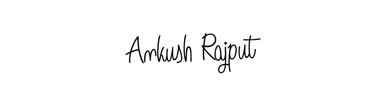 Make a beautiful signature design for name Ankush Rajput. With this signature (Angelique-Rose-font-FFP) style, you can create a handwritten signature for free. Ankush Rajput signature style 5 images and pictures png