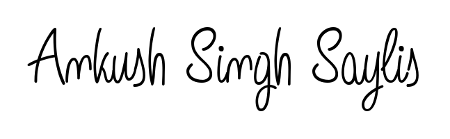 Download transparent PNG signature for name Ankush Singh Saylis styled with Angelique-Rose-font-FFP font. Ready to paste directly into PDF and Word agreements. Ankush Singh Saylis signature style 5 images and pictures png