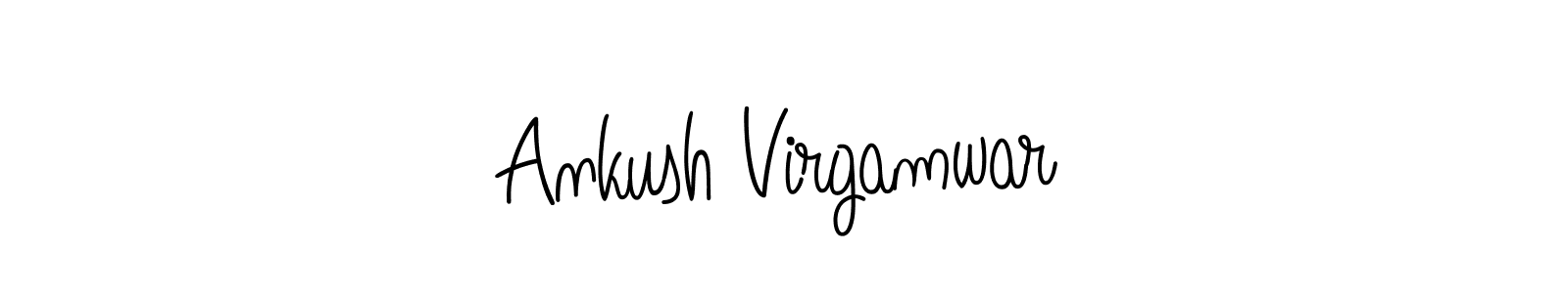 Make a short Ankush Virgamwar signature style. Manage your documents anywhere anytime using Angelique-Rose-font-FFP. Create and add eSignatures, submit forms, share and send files easily. Ankush Virgamwar signature style 5 images and pictures png