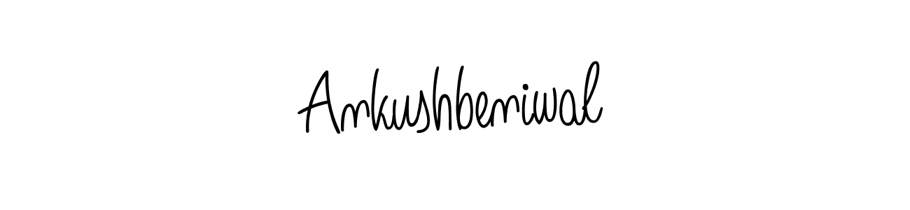 Also You can easily find your signature by using the search form. We will create Ankushbeniwal name handwritten signature images for you free of cost using Angelique-Rose-font-FFP sign style. Ankushbeniwal signature style 5 images and pictures png