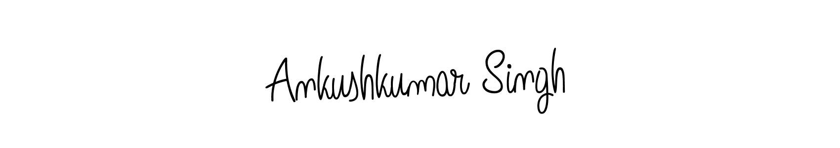 How to make Ankushkumar Singh signature? Angelique-Rose-font-FFP is a professional autograph style. Create handwritten signature for Ankushkumar Singh name. Ankushkumar Singh signature style 5 images and pictures png