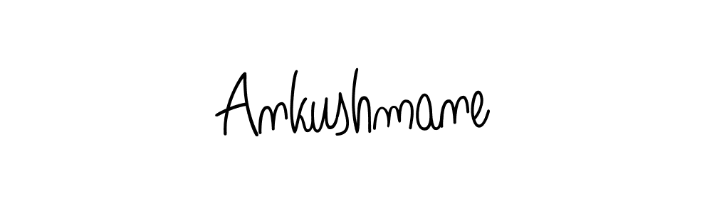 How to make Ankushmane signature? Angelique-Rose-font-FFP is a professional autograph style. Create handwritten signature for Ankushmane name. Ankushmane signature style 5 images and pictures png