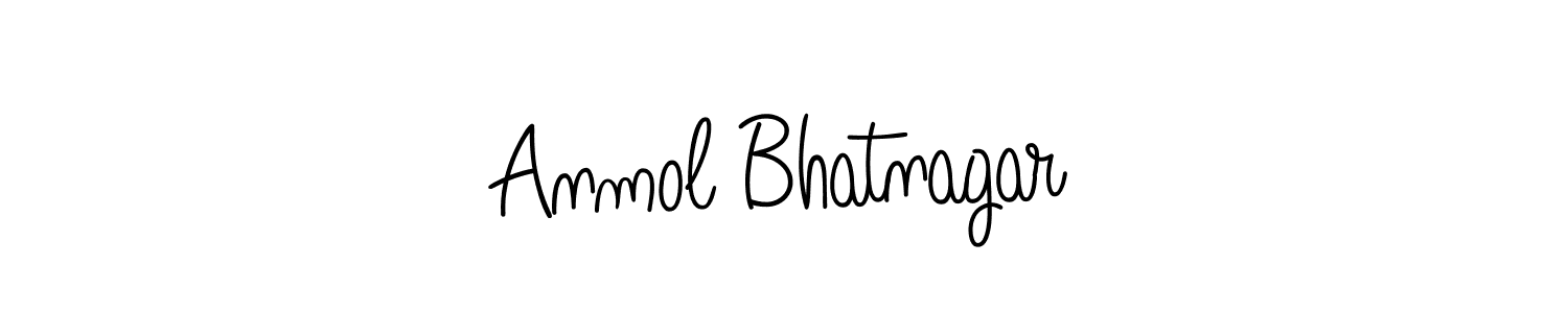 How to make Anmol Bhatnagar signature? Angelique-Rose-font-FFP is a professional autograph style. Create handwritten signature for Anmol Bhatnagar name. Anmol Bhatnagar signature style 5 images and pictures png