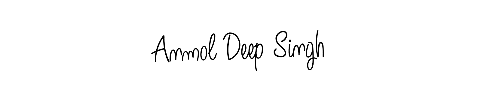 Also we have Anmol Deep Singh name is the best signature style. Create professional handwritten signature collection using Angelique-Rose-font-FFP autograph style. Anmol Deep Singh signature style 5 images and pictures png