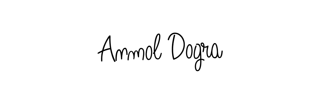 Make a short Anmol Dogra signature style. Manage your documents anywhere anytime using Angelique-Rose-font-FFP. Create and add eSignatures, submit forms, share and send files easily. Anmol Dogra signature style 5 images and pictures png