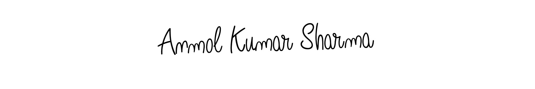 Make a beautiful signature design for name Anmol Kumar Sharma. Use this online signature maker to create a handwritten signature for free. Anmol Kumar Sharma signature style 5 images and pictures png