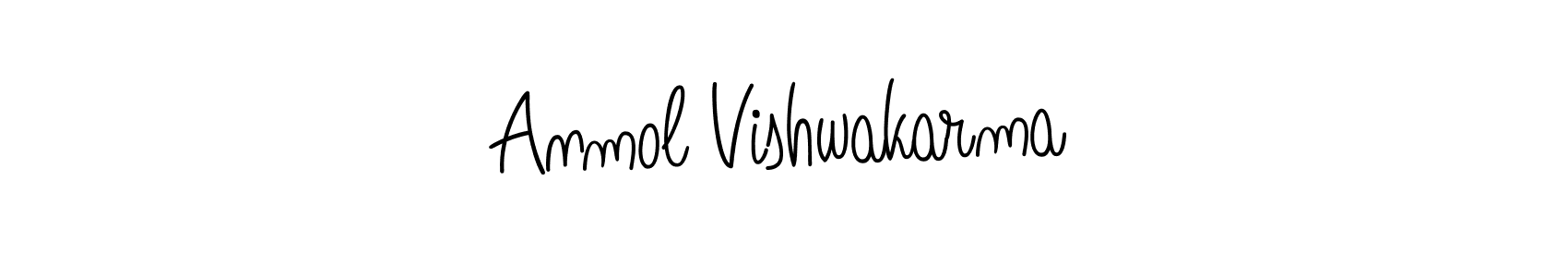 How to make Anmol Vishwakarma signature? Angelique-Rose-font-FFP is a professional autograph style. Create handwritten signature for Anmol Vishwakarma name. Anmol Vishwakarma signature style 5 images and pictures png