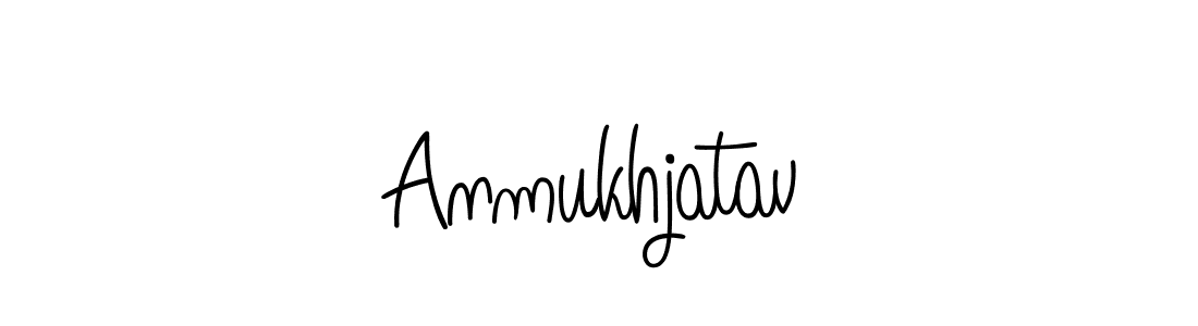 Once you've used our free online signature maker to create your best signature Angelique-Rose-font-FFP style, it's time to enjoy all of the benefits that Anmukhjatav name signing documents. Anmukhjatav signature style 5 images and pictures png