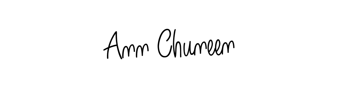 This is the best signature style for the Ann Chuneen name. Also you like these signature font (Angelique-Rose-font-FFP). Mix name signature. Ann Chuneen signature style 5 images and pictures png