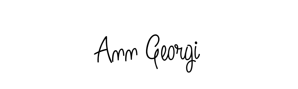 Make a beautiful signature design for name Ann Georgi. Use this online signature maker to create a handwritten signature for free. Ann Georgi signature style 5 images and pictures png