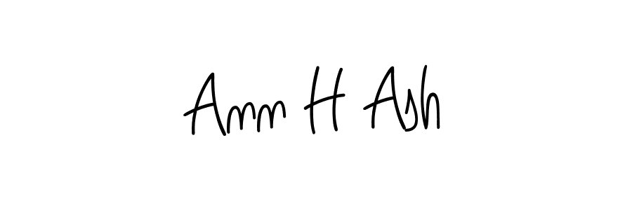 Once you've used our free online signature maker to create your best signature Angelique-Rose-font-FFP style, it's time to enjoy all of the benefits that Ann H Ash name signing documents. Ann H Ash signature style 5 images and pictures png