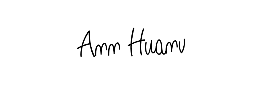 How to make Ann Huanv signature? Angelique-Rose-font-FFP is a professional autograph style. Create handwritten signature for Ann Huanv name. Ann Huanv signature style 5 images and pictures png