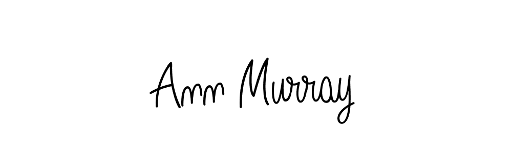 You should practise on your own different ways (Angelique-Rose-font-FFP) to write your name (Ann Murray) in signature. don't let someone else do it for you. Ann Murray signature style 5 images and pictures png